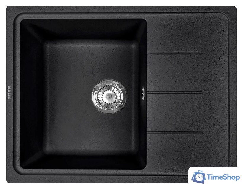 Кухонная мойка ZorG Torino 62 (черный опал) - Изображение №1 — Интернет-магазин Time-Shop