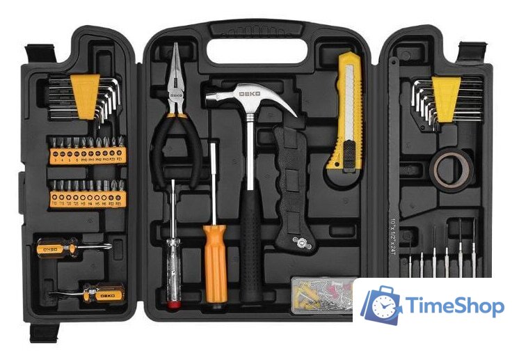 Набор домашнего мастера Deko DKMT142 (142 предмета) - Изображение №1 — Интернет-магазин Time-Shop