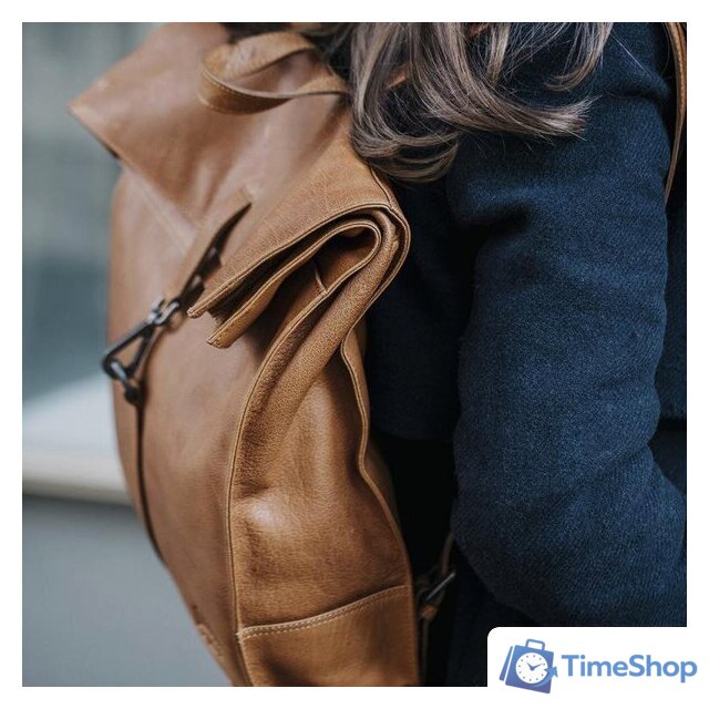 Городской рюкзак Klondike 1896 Digger Mara KD1070-04 (коньяк) - Изображение №10 — Интернет-магазин Time-Shop