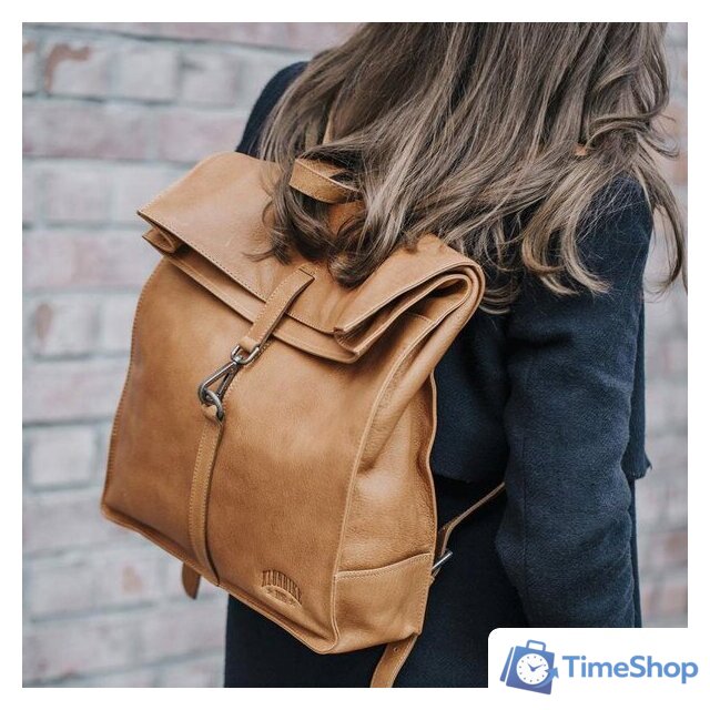 Городской рюкзак Klondike 1896 Digger Mara KD1070-04 (коньяк) - Изображение №6 — Интернет-магазин Time-Shop