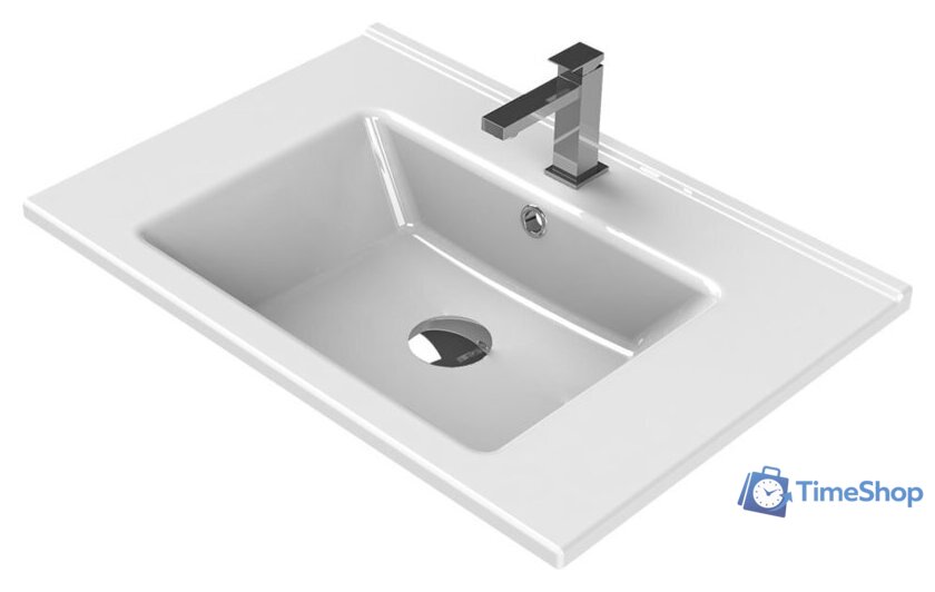 Умывальник CeraStyle Arte 65 067300-u - Изображение №2 — Интернет-магазин Time-Shop