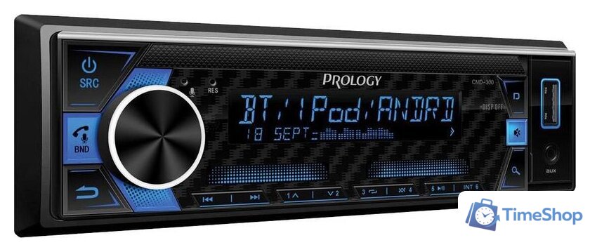 USB-магнитола Prology CMD-300 - Изображение №2 — Интернет-магазин Time-Shop