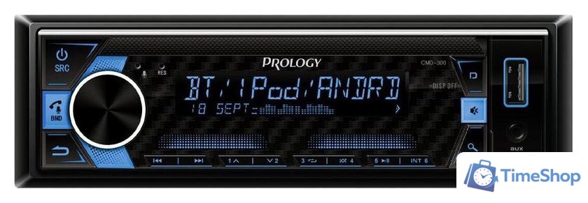USB-магнитола Prology CMD-300 - Изображение №1 — Интернет-магазин Time-Shop