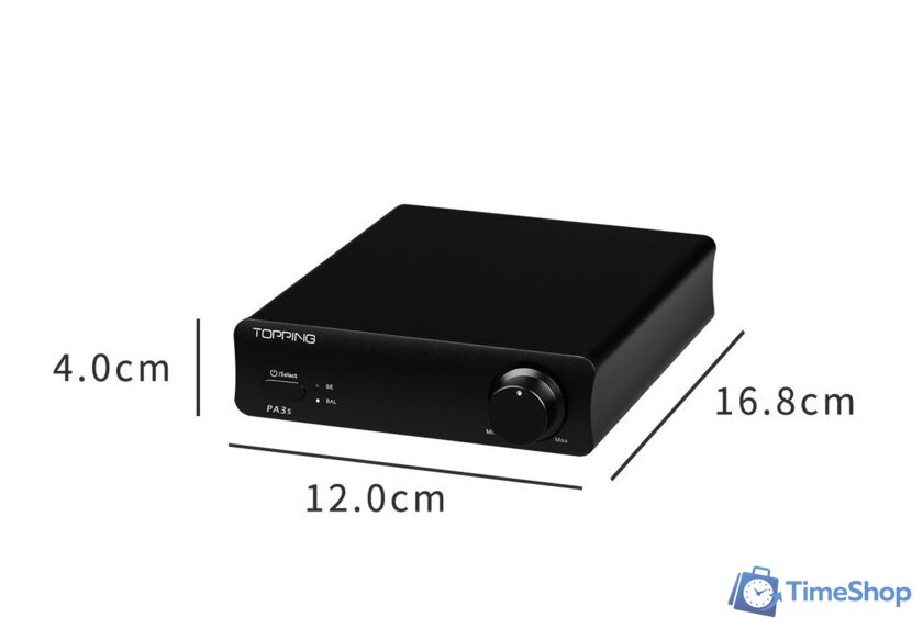 Усилитель мощности Topping PA3s (серебристый) - Изображение №2 — Интернет-магазин Time-Shop