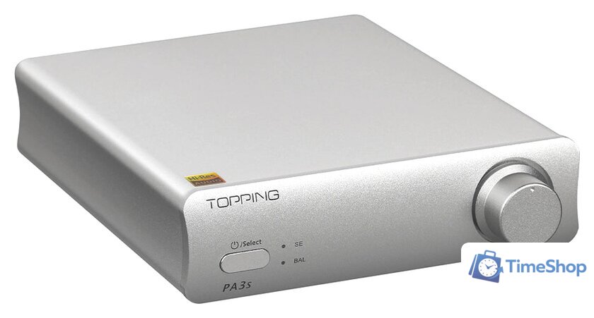 Усилитель мощности Topping PA3s (серебристый) - Изображение №1 — Интернет-магазин Time-Shop