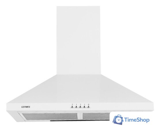 Кухонная вытяжка Germes Pyramida 60 (белый) - Изображение №2 — Интернет-магазин Time-Shop