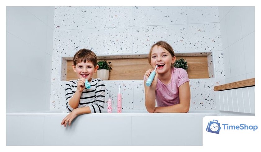 Электрическая зубная щетка Concept Kids Kido Smile ZK6020 (голубой) - Изображение №17 — Интернет-магазин Time-Shop