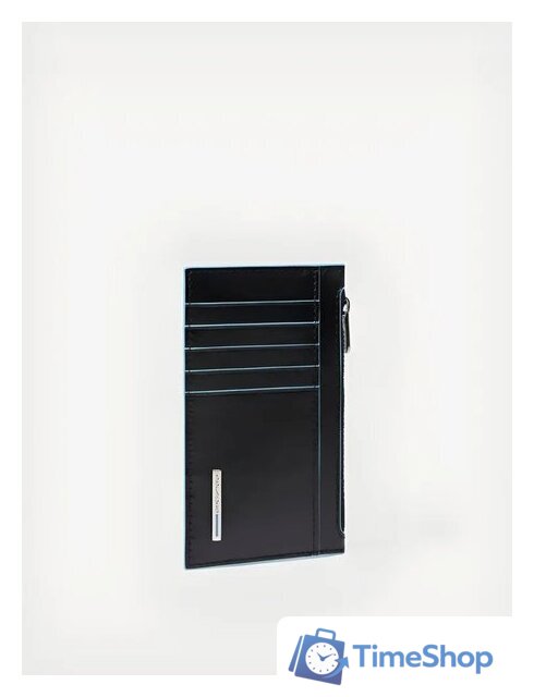 Кредитница Piquadro Blue Square PP6561B2R/N - Изображение №3 — Интернет-магазин Time-Shop