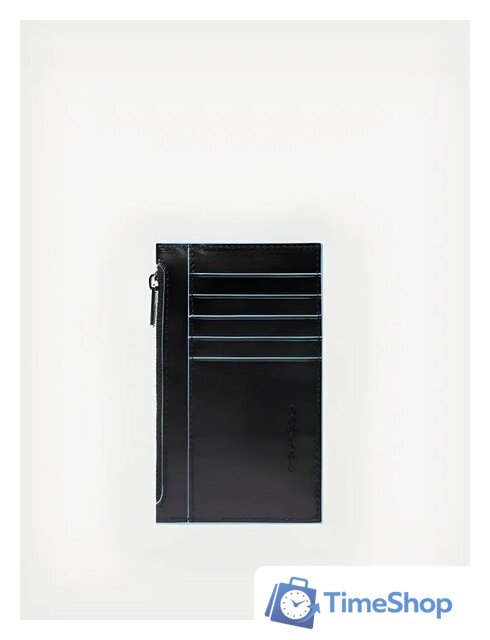 Кредитница Piquadro Blue Square PP6561B2R/N - Изображение №2 — Интернет-магазин Time-Shop