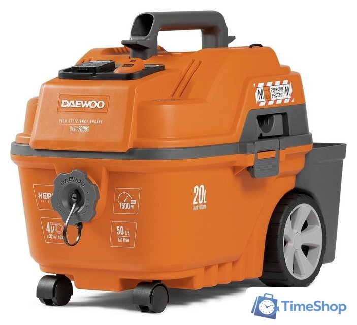 Пылесос Daewoo Power DAVC 2000S - Изображение №3 — Интернет-магазин Time-Shop