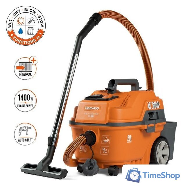Пылесос Daewoo Power DAVC 2000S - Изображение №2 — Интернет-магазин Time-Shop