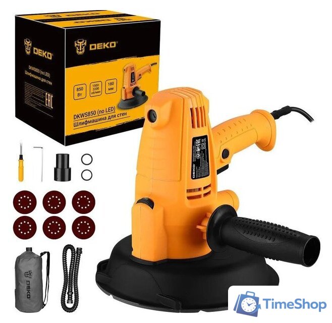 Шлифмашина для стен и потолков Deko DKWS850 085-1059 - Изображение №1 — Интернет-магазин Time-Shop
