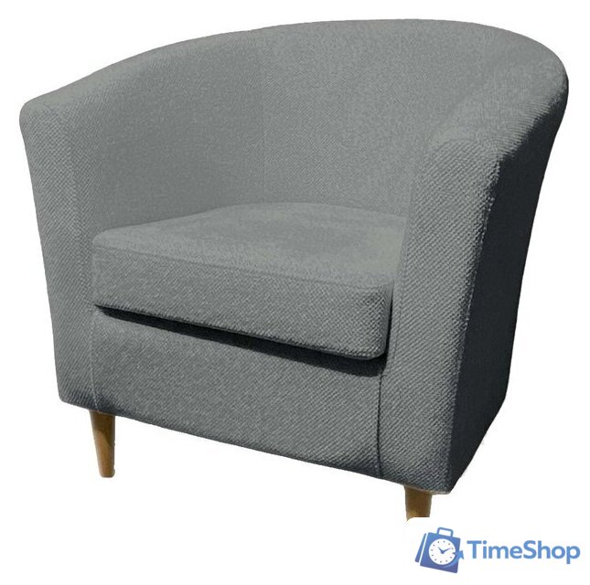 Интерьерное кресло Mio Tesoro Тунне (Queen Grey) - Изображение №8 — Интернет-магазин Time-Shop