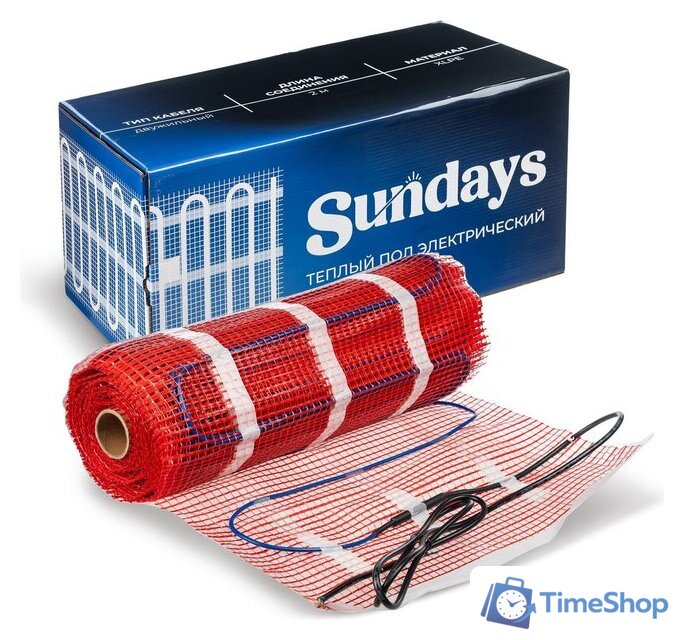 Нагревательный мат Sundays 1050Вт (7м2) - Изображение №4 — Интернет-магазин Time-Shop