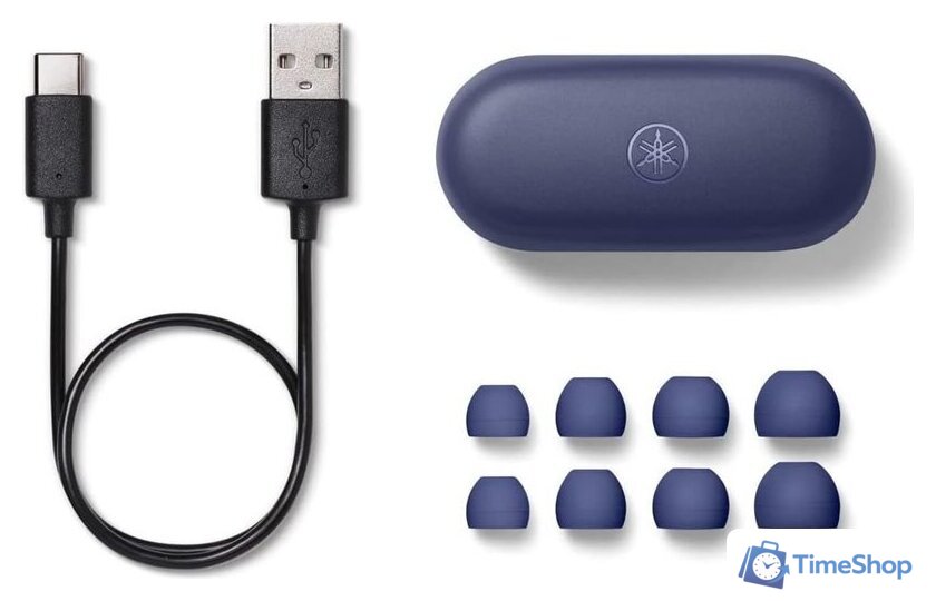 Наушники Yamaha TW-E3C (темно-синий) - Изображение №5 — Интернет-магазин Time-Shop