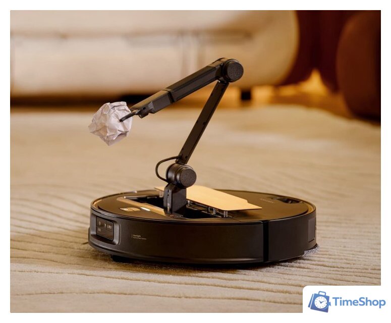 Робот-пылесос Roborock Saros Z70 RRE0R50 (евровилка, с русской озвучкой, черный) - Изображение №6 — Интернет-магазин Time-Shop