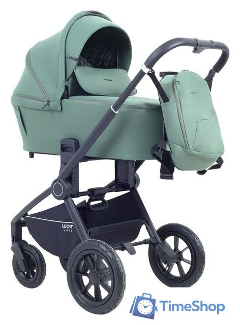 Универсальная коляска MOWbaby Zoom air MB087 (3 в 1, Olive) - Изображение №1 — Интернет-магазин Time-Shop