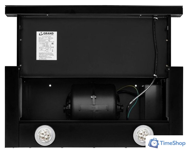 Кухонная вытяжка Grand Toledo GC 60 (черный) - Изображение №8 — Интернет-магазин Time-Shop