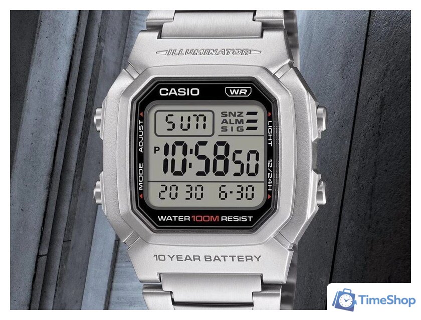 Наручные часы Casio W-800HD-1A - Изображение №3 — Интернет-магазин Time-Shop