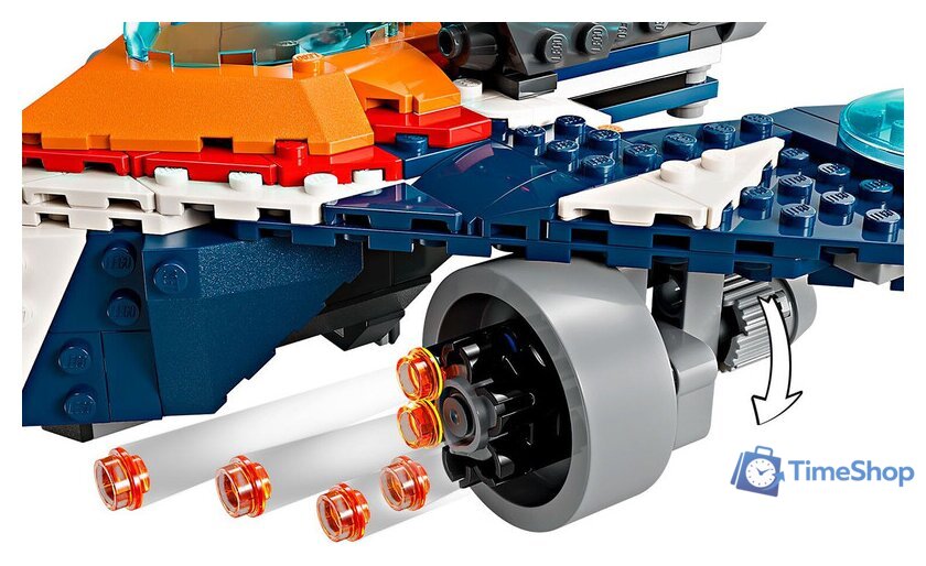 Конструктор LEGO Marvel Super Heroes 76278 Боевая птица Ракеты против Ронана - Изображение №6 — Интернет-магазин Time-Shop