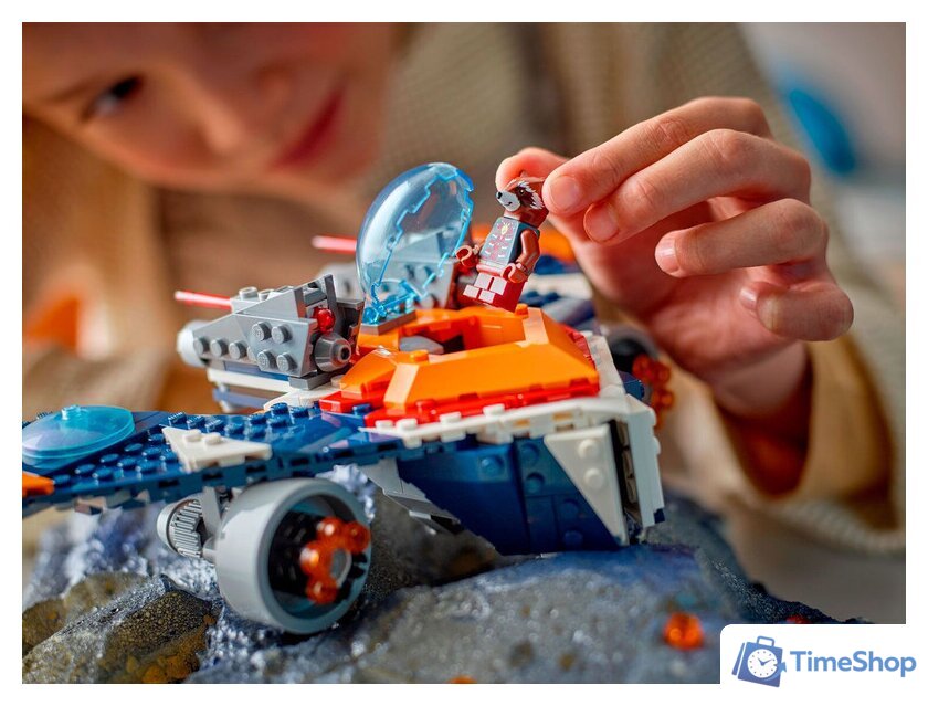 Конструктор LEGO Marvel Super Heroes 76278 Боевая птица Ракеты против Ронана - Изображение №11 — Интернет-магазин Time-Shop