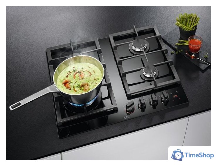 Варочная панель AEG HKB64450NB - Изображение №2 — Интернет-магазин Time-Shop