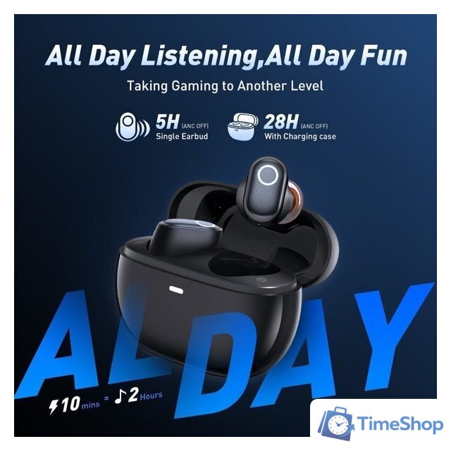 Наушники Baseus Bowie WM05 (белый) - Изображение №6 — Интернет-магазин Time-Shop