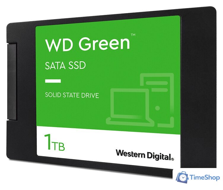 SSD WD Green 1TB WDS100T3G0A - Изображение №3 — Интернет-магазин Time-Shop