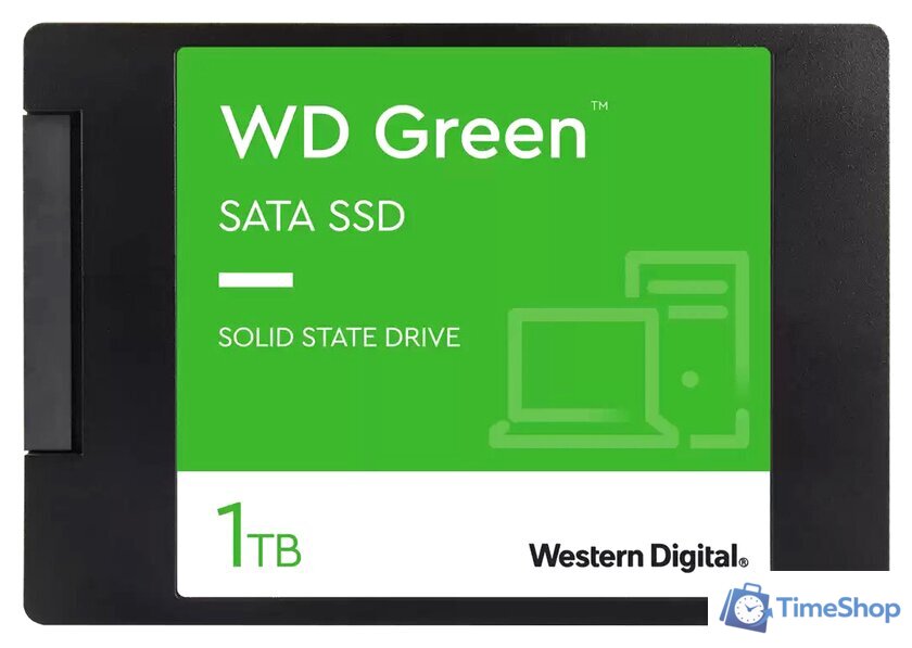 SSD WD Green 1TB WDS100T3G0A - Изображение №1 — Интернет-магазин Time-Shop