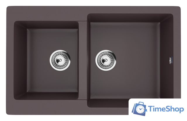 Кухонная мойка Ulgran U-505 (345 шоколад) - Изображение №1 — Интернет-магазин Time-Shop