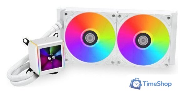 Система жидкостного охлаждения для процессора Lian Li Galahad II LCD 280 G89.GA2ALCD28W.00 - Изображение №1 — Интернет-магазин Time-Shop