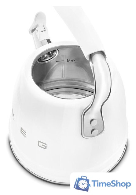 Чайник со свистком Smeg CKLW2001WH - Изображение №7 — Интернет-магазин Time-Shop