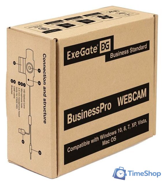 Веб-камера ExeGate BusinessPro C922 HD - Изображение №4 — Интернет-магазин Time-Shop