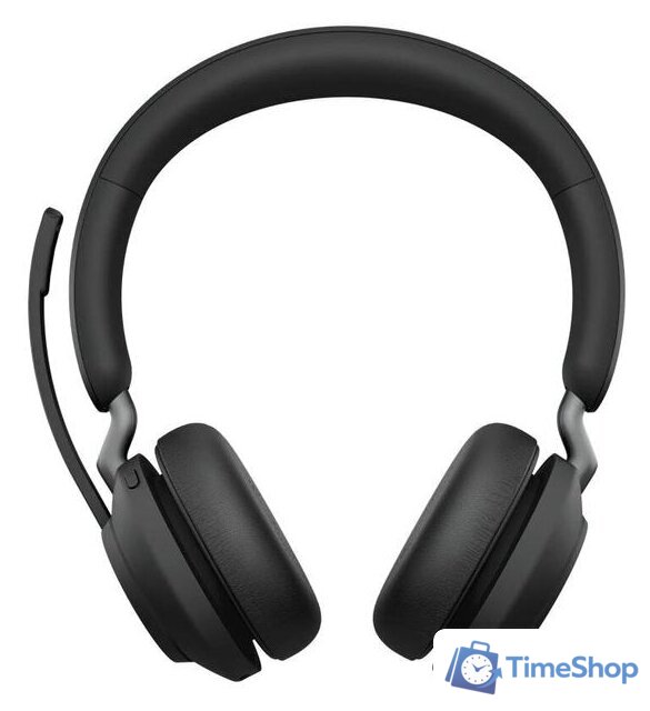 Офисная гарнитура Jabra Evolve2 65 MS Stereo USB-C (черный) - Изображение №4 — Интернет-магазин Time-Shop