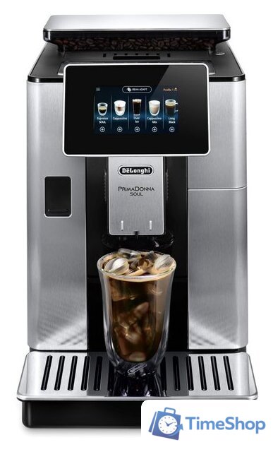 Кофемашина DeLonghi PrimaDonna Soul ECAM 610.74.MB - Изображение №11 — Интернет-магазин Time-Shop
