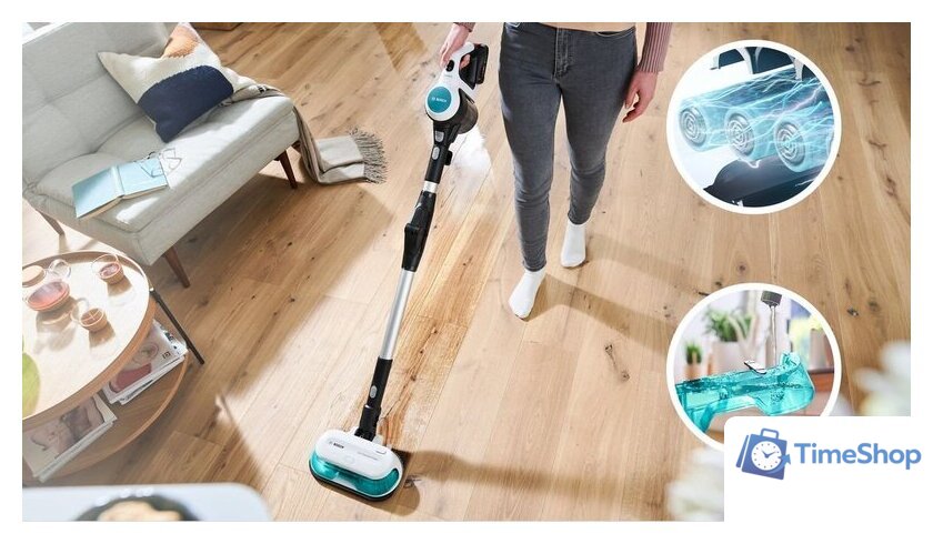 Пылесос Bosch Unlimited 7 Prohygienic Aqua BCS712HYG5 - Изображение №10 — Интернет-магазин Time-Shop