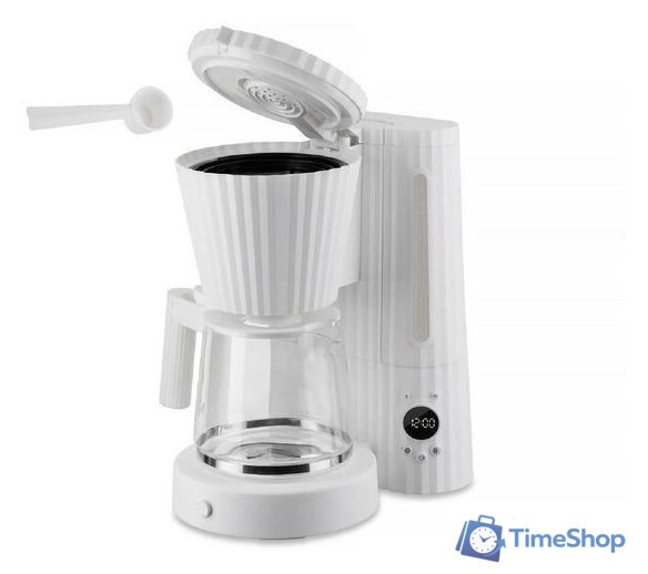Капельная кофеварка Alessi Plisse MDL14W - Изображение №3 — Интернет-магазин Time-Shop