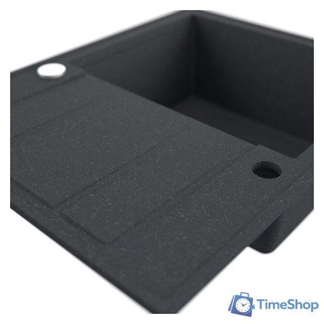 Кухонная мойка Kernau KGS V 4565A 1B1D Black Metallic - Изображение №2 — Интернет-магазин Time-Shop