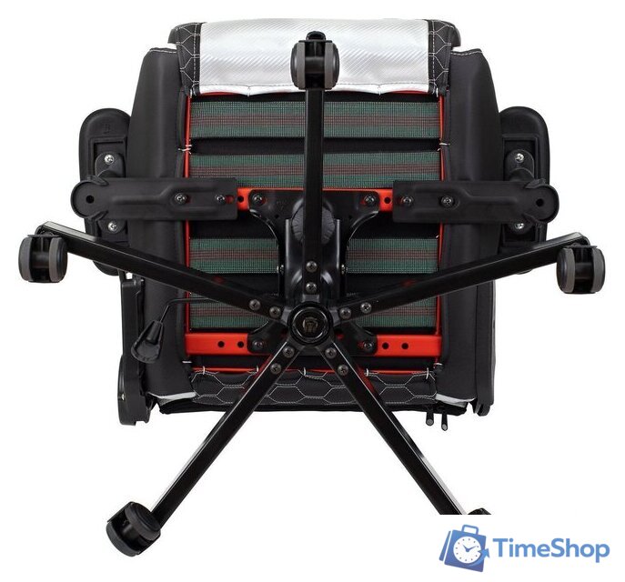 Игровое (геймерское) кресло Knight Neon (черный/серебристый) - Изображение №16 — Интернет-магазин Time-Shop