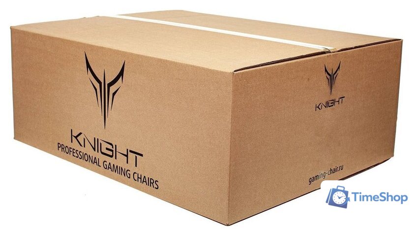 Игровое (геймерское) кресло Knight Neon (черный/серебристый) - Изображение №26 — Интернет-магазин Time-Shop