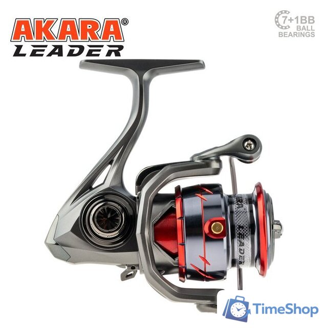 Рыболовная катушка Akara Leader 3000 7+1BB AL3000-8 - Изображение №5 — Интернет-магазин Time-Shop