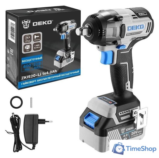 Гайковерт Deko ZKIS20-Li 084-1046 (с 1-им АКБ) - Изображение №8 — Интернет-магазин Time-Shop