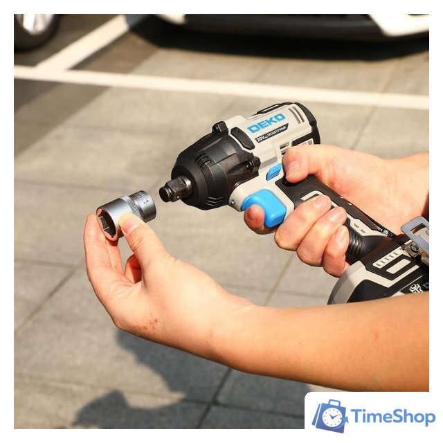 Гайковерт Deko ZKIS20-Li 084-1046 (с 1-им АКБ) - Изображение №4 — Интернет-магазин Time-Shop