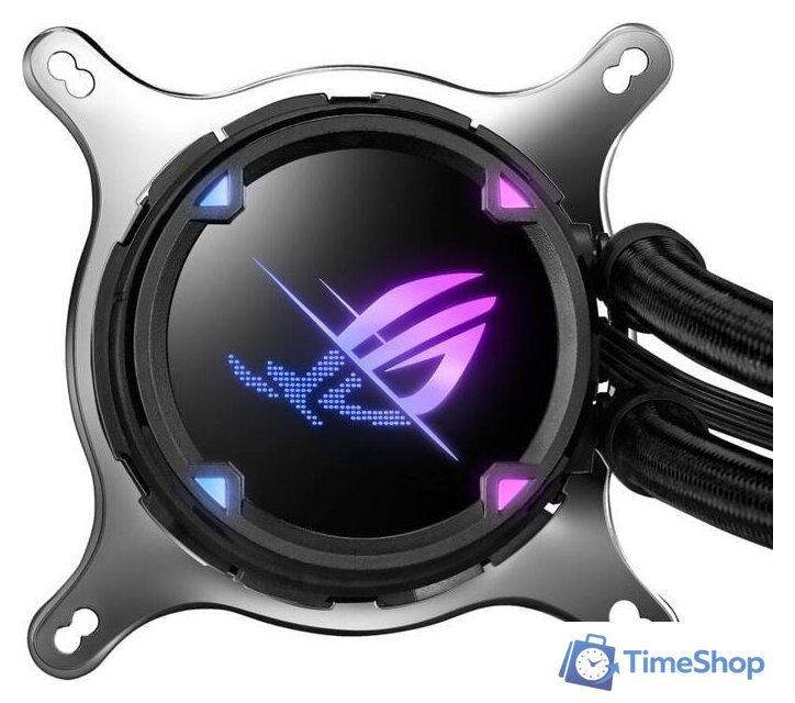 Система жидкостного охлаждения для процессора ASUS ROG Strix LC II 280 ARGB - Изображение №4 — Интернет-магазин Time-Shop