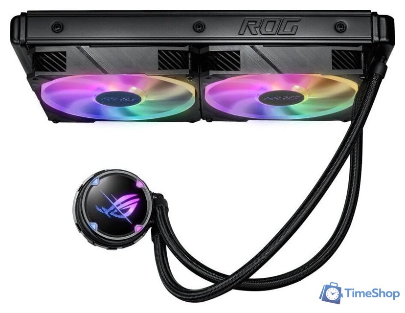 Система жидкостного охлаждения для процессора ASUS ROG Strix LC II 280 ARGB - Изображение №6 — Интернет-магазин Time-Shop
