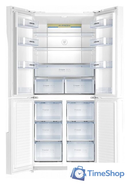Четырёхдверный холодильник MAUNFELD MFF181NFW - Изображение №3 — Интернет-магазин Time-Shop