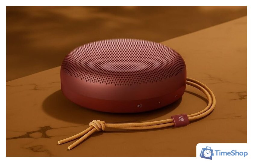 Беспроводная колонка Bang & Olufsen Beosound A1 3rd Gen (rustic red) - Изображение №4 — Интернет-магазин Time-Shop