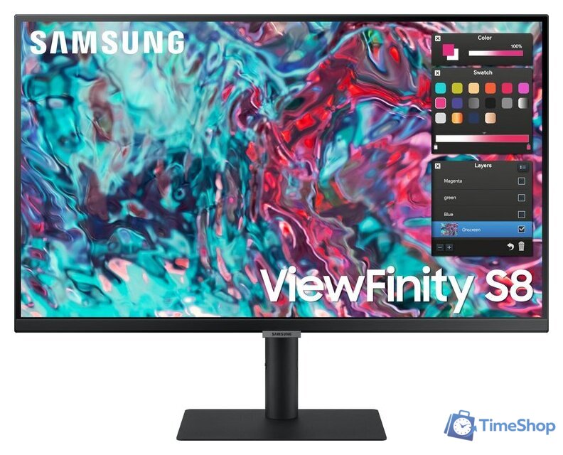 Монитор Samsung ViewFinity S8 LS27B800TGUXEN - Изображение №1 — Интернет-магазин Time-Shop