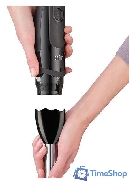 Погружной блендер Braun MultiQuick 5 Vario MQ 5277 BK - Изображение №3 — Интернет-магазин Time-Shop