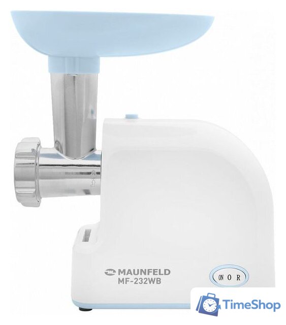 Мясорубка MAUNFELD MF-232WB - Изображение №2 — Интернет-магазин Time-Shop